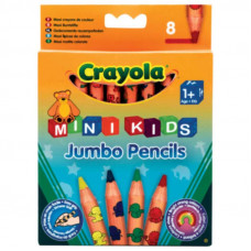 Набор цветных карандашей Crayola из красного дерева, 8 шт (3678)